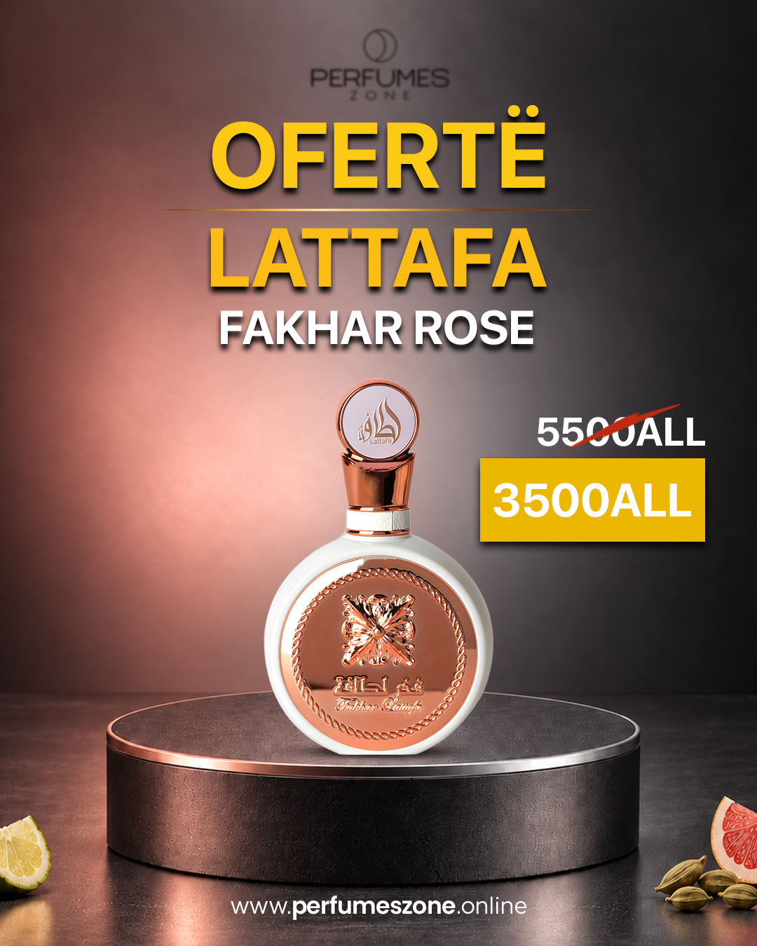 Fakhar Rose Lattafa Perfumes