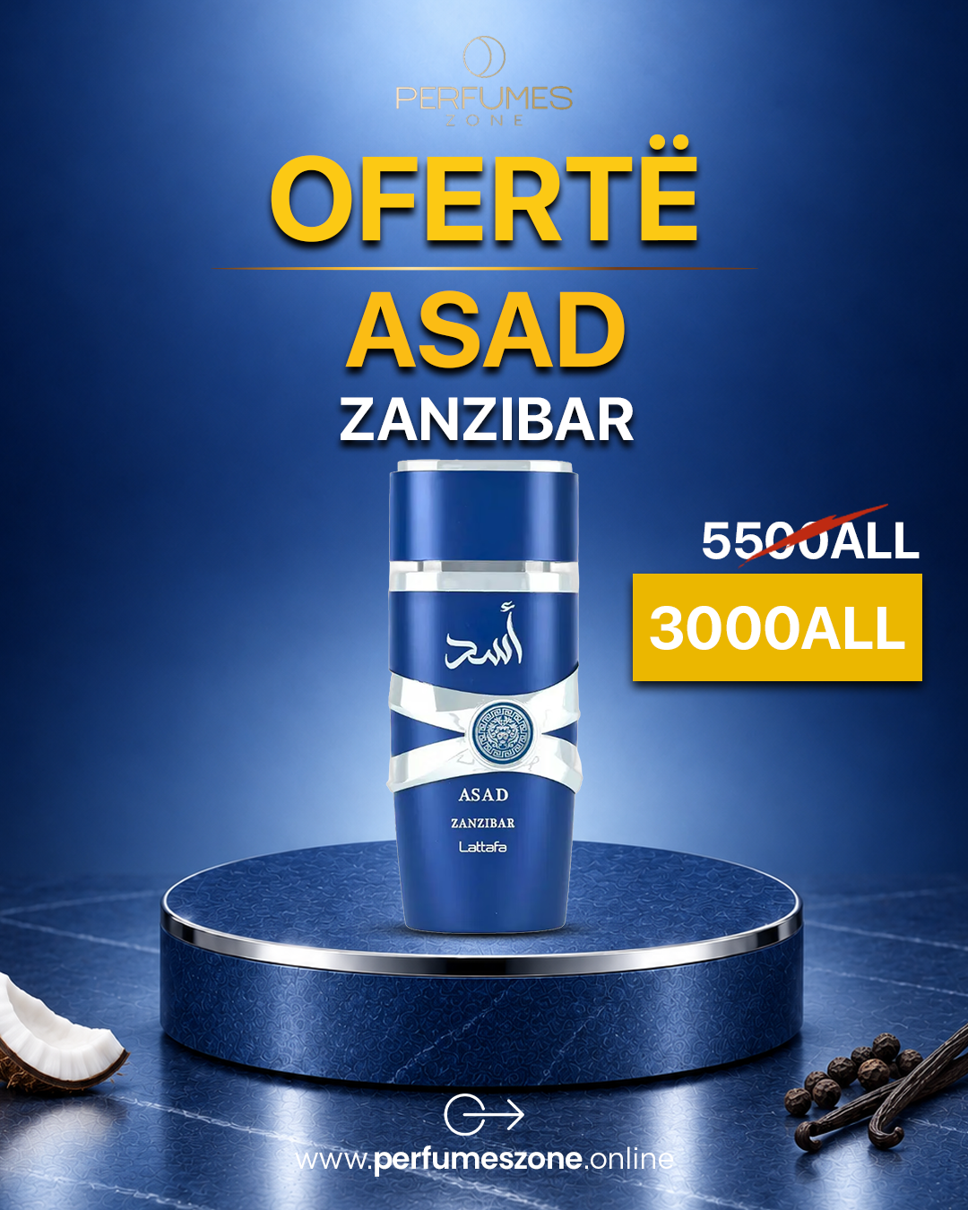 Asad Zanzibar Lattafa Perfumes