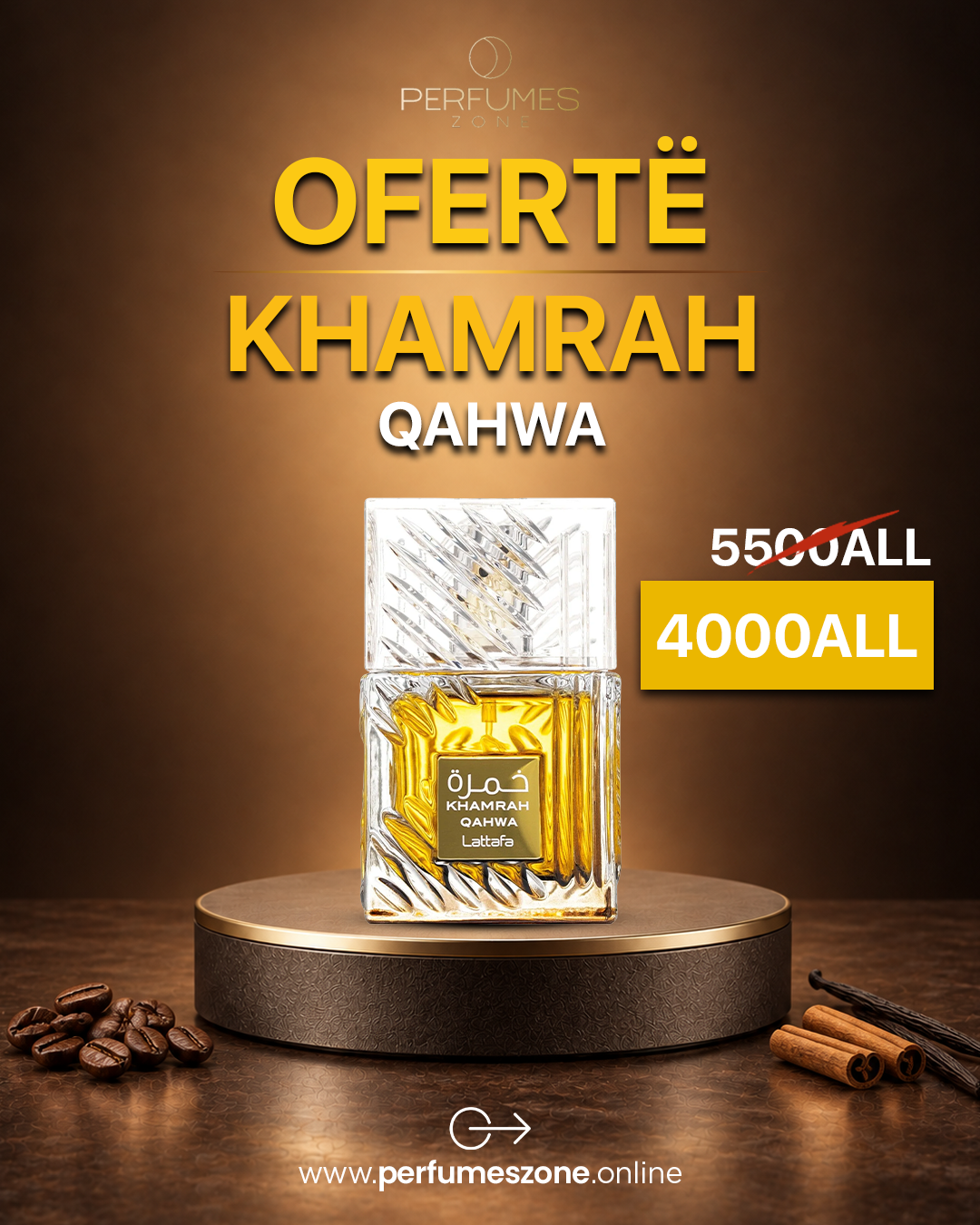 Khamrah Qahwa Lattafa Perfumes