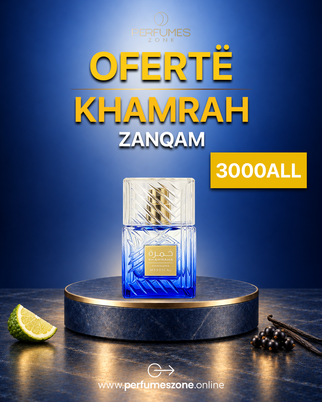 Khamrah Zanqama Lattafa Perfumes