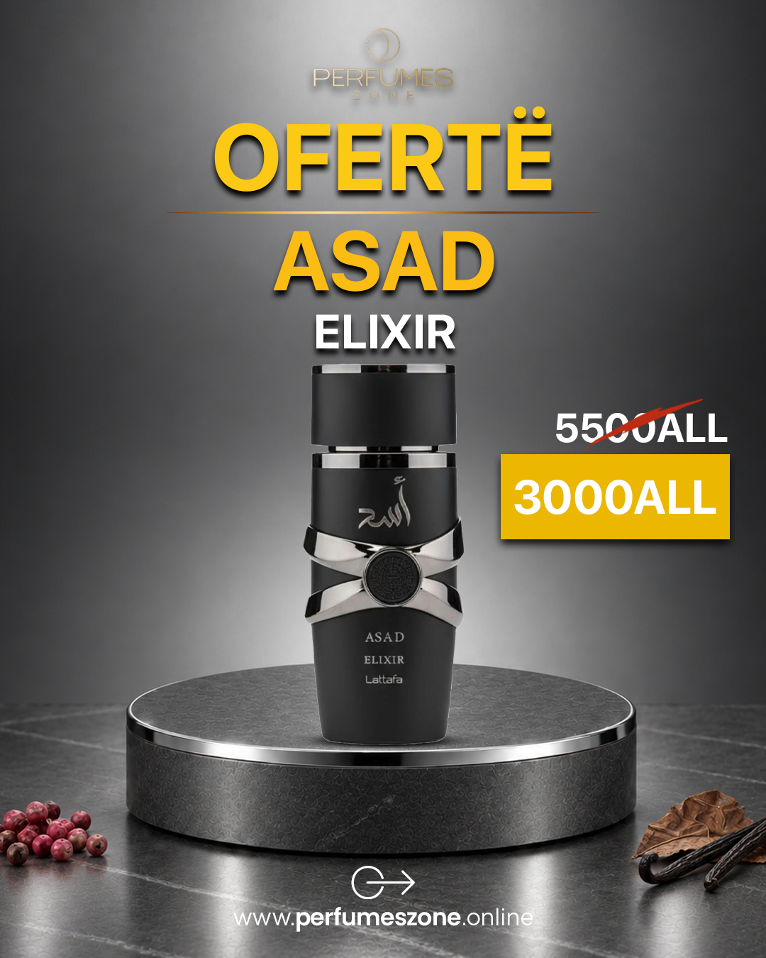 Asad Elixir Lattafa Perfumes
